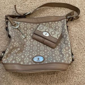 Fossil Purse & Wallet Set